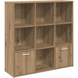 Bibliothèque chêne artisanal 98x29x97,5 cm bois d'ingénierie Vidaxl