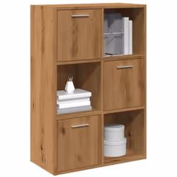Crée un espace de rangement supplémentaire dans votre maison ou bureau avec cette bibliothèque ! Matériau durable : la biblio ...