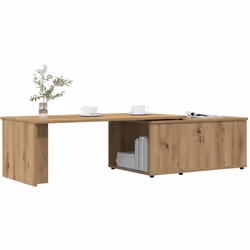 Détendez-vous et profitez du bon temps avec la famille et les amis autour de cette table basse ! Matériau stable et durable : ...