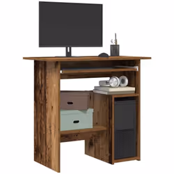 Apportez un air de charme élégant à votre espace de travail ou d'étude avec ce bureau élégant et moderne ! Matériau stable et ...
