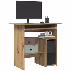 Apportez un air de charme élégant à votre espace de travail ou d'étude avec ce bureau élégant et moderne ! Matériau stable et ...