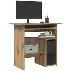 Vidaxl - Bureau chêne artisanal 80x45x74 cm bois d'ingénierie