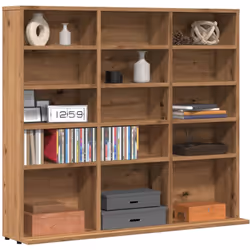 Cette armoire à CD conçue avec élégance et aspects fonctionnels offre une protection complète et un grand espace de rangement ...