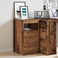 Vidaxl - Armoire à tiroirs vieux bois 40x50x76 cm bois d'ingénierie