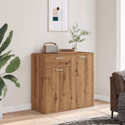 Avec un charme minimaliste, ce buffet satisfera vos différentes exigences et sera un complément idéal dans votre pièce. Matér ...