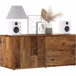 Ce meuble TV avec un grand espace de rangement est un complément pratique et attrayant pour votre salon ou votre chambre à co ...
