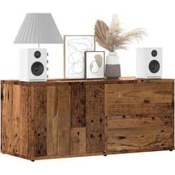 Vidaxl - Meuble tv vieux bois 80x34x35,5 cm bois d'ingénierie