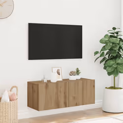Avec un design à la fois tendance et pratique, ce meuble TV robuste deviendra un point central de votre pièce.Matériau durabl ...