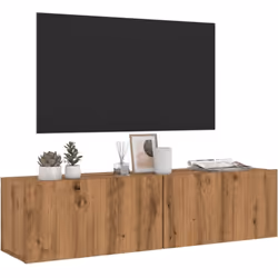 Avec un design à la fois tendance et pratique, ce meuble TV robuste deviendra un point central de votre pièce. Matériau durab ...
