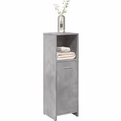 Cette armoire de salle de bain, avec un espace de rangement spacieux, est un excellent supplément à votre salle de bain, ce q ...