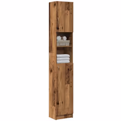 Cette armoire de salle de bain est un excellent choix pour votre salle de bain, la rendant bien rangée et organisée ! Matéria ...