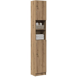 Vidaxl - Armoire de salle de bain chêne artisanal 32x25,5x190 cm