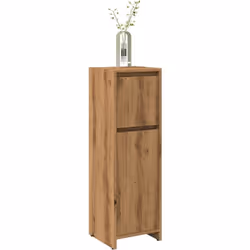 Cette armoire de salle de bain, avec un espace de rangement spacieux, est un excellent supplément à votre salle de bain, ce q ...