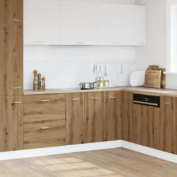 vidaXL Armoire de plancher - Chêne artisanal