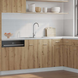Vidaxl - Armoire de plancher d'évier chêne artisanal 80x46x81,5 cm