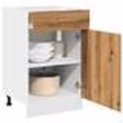 vidaXL Armoire de plancher à tiroir chêne artisanal 50x46x815 cm armoire de cuisine meuble de cuisine meuble de 856087