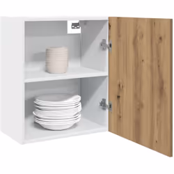 Cette armoire suspendue est destinée à optimiser l'espace de votre cuisine et à décorer votre maison ! Matériau stable et dur ...