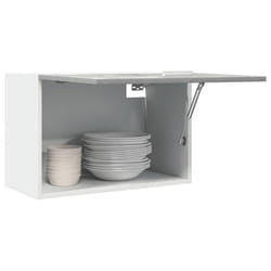 vidaXL Armoire suspendue Gris béton 60x31x40 cm Aggloméré armoire de cuisine placard armoire flottante armoire de 856115