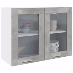 Cette armoire suspendue en verre est destinée à optimiser l'espace de votre cuisine et à décorer votre maison ! Matériau stab ...