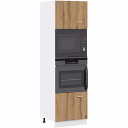 Cette armoire à micro-ondes optimise votre espace de cuisine, offrant un espace de rangement suffisant pour vos effets person ...