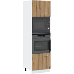 Vidaxl - Armoire à micro-ondes chêne artisanal 60x57x207 cm