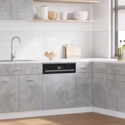 Ce panneau de lave-vaisselle est conçu pour faire du lave-vaisselle et de l'armoire une bonne intégration. Matériau stable et ...