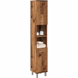 Cette armoire de salle de bain est un excellent choix pour votre salle de bain, la rendant bien rangée et organisée ! Matéria ...