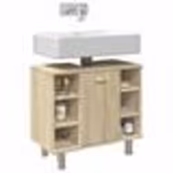 vidaXL Armoire de salle de bain Chêne sonoma 60x32x535 cm Aggloméré 856142
