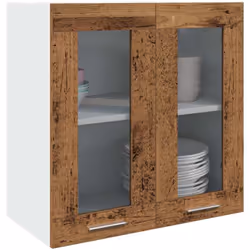 Cette armoire murale de cuisine est destinée à optimiser l'espace de votre cuisine et à décorer votre maison ! Matériau stabl ...