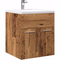 Ce meuble lavabo de salle de bain est un excellent supplément à votre salle de bain, ce qui lui donne une apparence ordonnée ...
