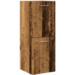 Vidaxl - Armoire de salle de bain suspendue vieux bois bois d'ingénierie