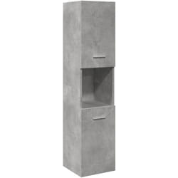Vidaxl - Armoire de salle de bain suspendue gris béton bois d'ingénierie