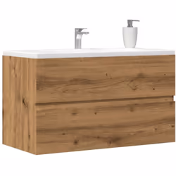 Cette armoire d'évier, avec un espace de rangement spacieux, est un excellent supplément à votre salle de bain, ce qui lui do ...