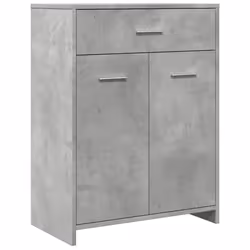 VidaXL 856286, Gris, Bois, 600 mm, 330 mm, 800 mm, 1 pièce(s)