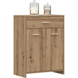 Vidaxl - Armoire de salle de bain chêne artisanal 60x33x80 cm
