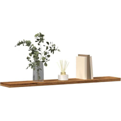 Panneaux de bibliothèque 4 pcs vieux bois bois d'ingénierie Vidaxl