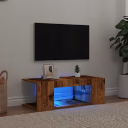 Avec un design à la fois tendance et pratique, ce meuble TV robuste deviendra un point central de votre pièce.Matériau durabl ...