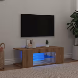 Avec un design à la fois tendance et pratique, ce meuble TV robuste deviendra un point central de votre pièce. Matériau durab ...
