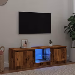 Avec un design à la fois tendance et pratique, ce meuble TV robuste deviendra un point central de votre pièce. Matériau durab ...