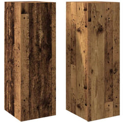 Vidaxl - Meubles tv 2 pcs vieux bois 30,5x30x90 cm bois d'ingénierie