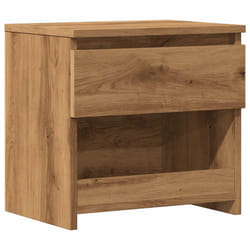 VidaXL 856408 Table de nuit et table de chevet Chêne