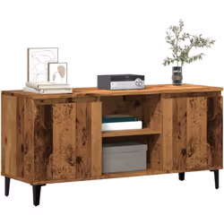 Ce meuble TV avec un grand espace de rangement est un complément pratique et attrayant pour votre salon ou votre chambre à co ...