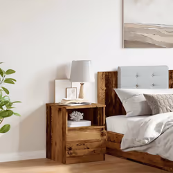 VidaXL 856498 Table de nuit et table de chevet Bois