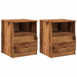 VidaXL 856499, Bois, Métal, Bois, 400 mm, 400 mm, 510 mm, 2 pièce(s)