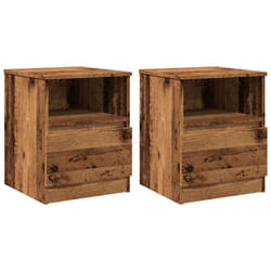 VidaXL 856499 Table de nuit et table de chevet Bois