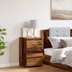 VidaXL 856522 Table de nuit et table de chevet Bois