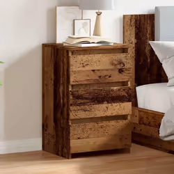 VidaXL 856522 Table de nuit et table de chevet Bois - Vue supplémentaire 4