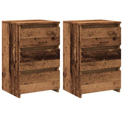 VidaXL 856523 Table de nuit et table de chevet Bois
