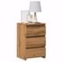 vidaXL Table de chevet chêne artisanal 40x35x62,5 cm bois d'ingénierie