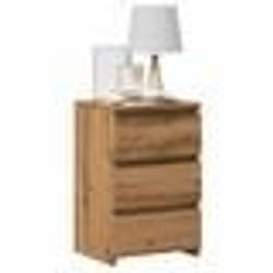 vidaXL Table de chevet chêne artisanal 40x35x62,5 cm bois d'ingénierie